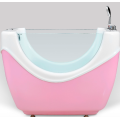 Plastic pet bath tub for dog shower