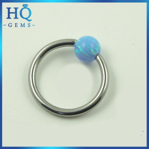 Hot sell imitation opal body piercing jewelry opal beads