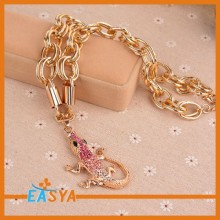 Unique Exquisite Fashion Gecko Shape Alloy Chain Necklaces