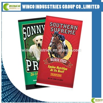 High quality pig feed bags/woven polypropylene bags for feed/feed packing bag