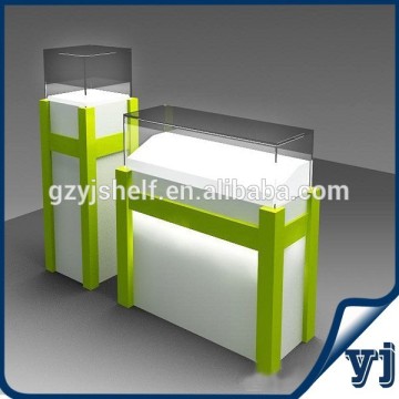 Two sizes optional cell phone display case/cell phone display counter/cell phone display showcase