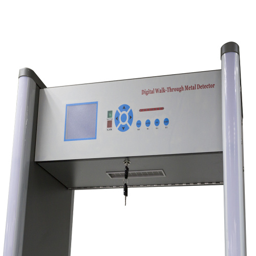 Outdoor use LCD screen walkthrough metal detector (JT-8000A)