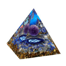 Orgonite Pyramid for Libra Positive Energy Attracts Lucky Success