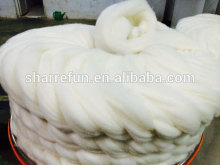 Chinese combed cashmere tops white 16.5mic 44mm