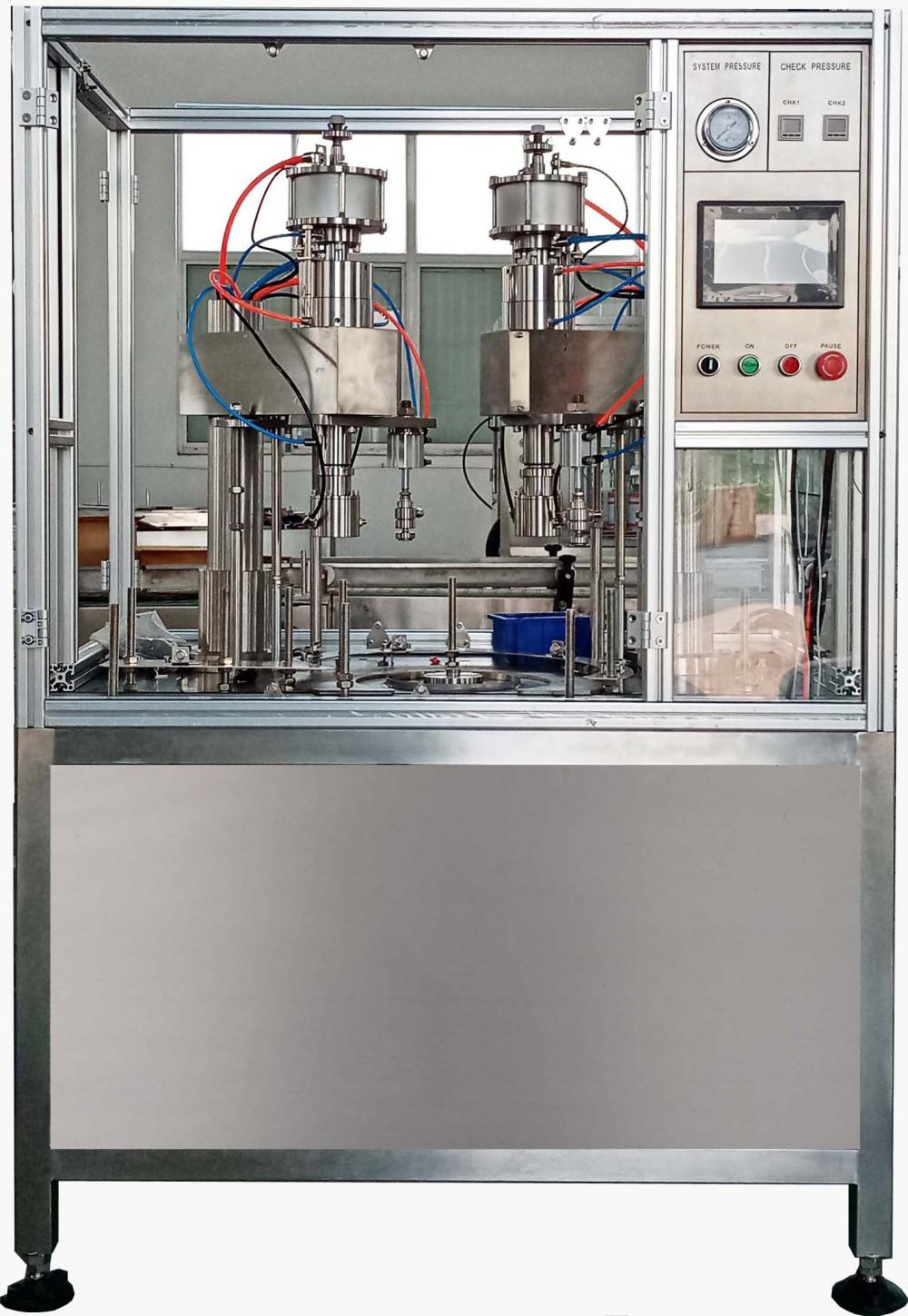 Aerosol Filling Machines With Heat Exchanger