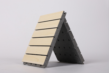 Fireproof ceramic aluminum sound absorbing board