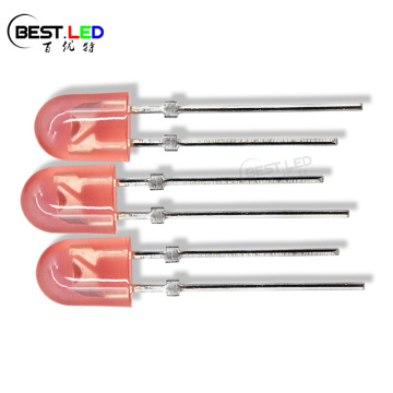 Ultra Bright 5mm Red LED Oval-shaped Stopper Pins