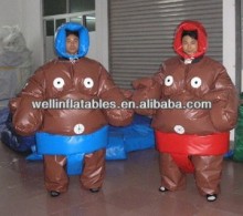 popular low price inflatable fat suit / inflatable sumo suit