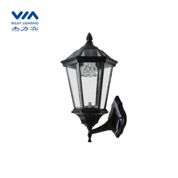 Energy saving solar powered wall lamps outdoor
