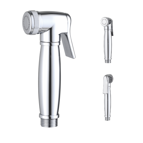 Brass High Pressure Vintage Wall Mount Shower Toilet Bathroom Handheld Bidet Diaper Spray Sprayer Shattaf Kit