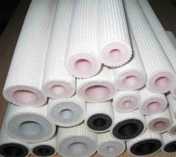 white insulation tube