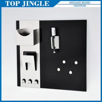 Fancy Magnetic glass Memo Bulletin Writing Board