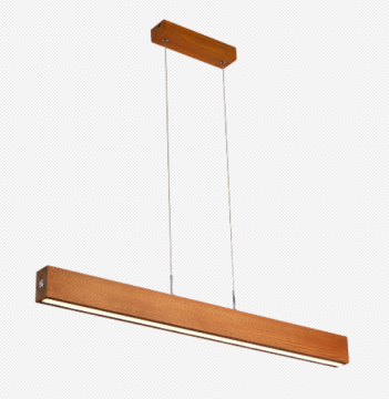 LED Pendant Lighting Wooden Linear pendant