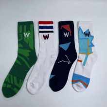 Custom Labeled Cotton Athletic Socks