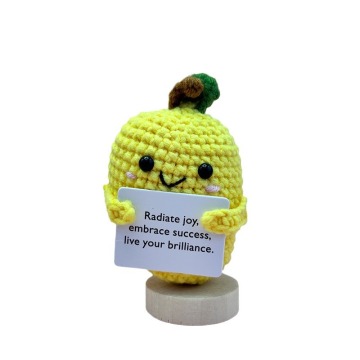 Cross Border Knitted Dolls: Positive Energy Emotional Support Dolls