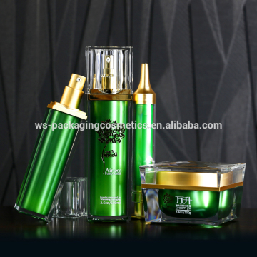 Luxury Container Beauty Acrylic Cosmetic Square Containers