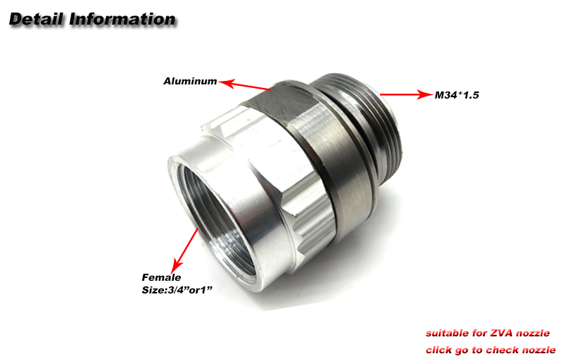 3/4'' ZVA Nozzle Swivel Joint Swivel Coupling fuel dispenser nozzle part