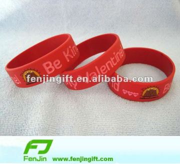 make personalized custom silicone bracelet