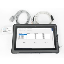 ZAPI USB PC Truck Diagnostic Scanner Tool with F01183A Programmer Cable and F110 Tablet