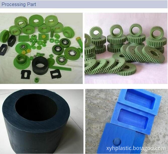 processing nylon machine part