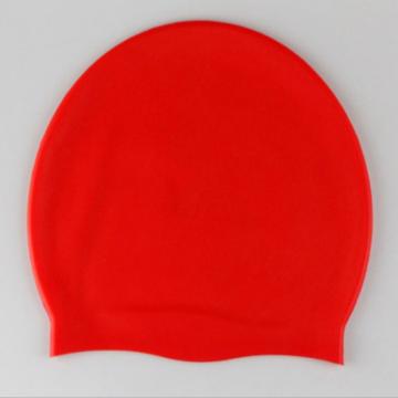 Gorra de natación de silicona cómoda para adultos