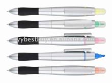 advertising 2 in 1 ballpoint pen +highlighter