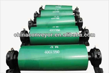 Drawing Conveyor Belt Motor Drive Pulleys