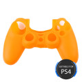 Caso protetor da pele de silicone para o controlador ps4