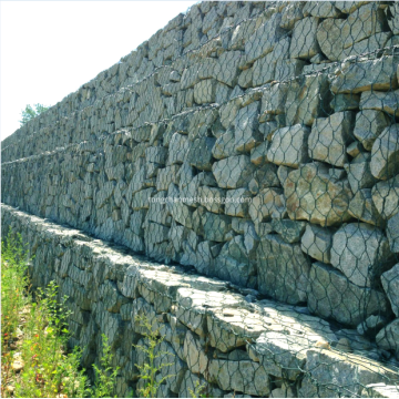 Maglia esagonale del gabbione del canestro