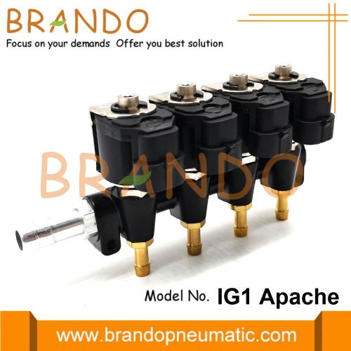 OMB Typ IG1 APACHE Rail Injector 4Cyl 3Ohm