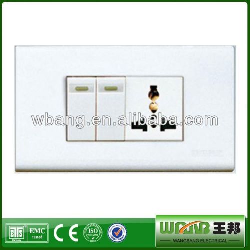 2013 Crazy Selling Wall Switch Combination Switched Socket