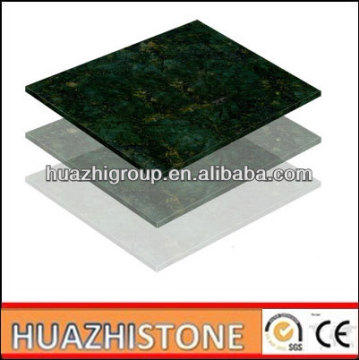 2015 popular style peacock green granite tile