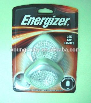 2pcs 1 LED Tap Light