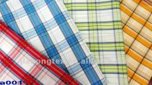children checked fabirc for shirting