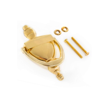 6-5/16 Inches Bright Brass Door Knocker