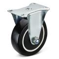 Medium Duty Threaded Stem PU Wheel Caster