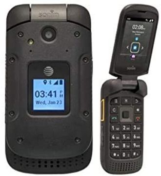 Sonim XP3800 Black Unlocked 4G LTE Rugged Flip Phone