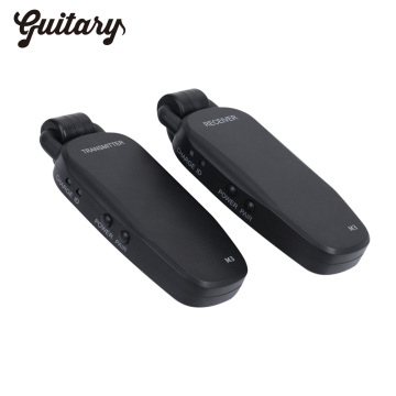 Wireless Rechargeable UHF Electric Guitar Transmitter Receiver System