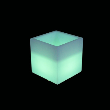 Cube Led extérieur et intérieur en plastique moderne