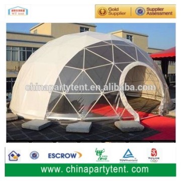 Outdoor waterproof pvc fabrics dome marquee tent for sale