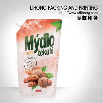 Plastic Packing Bag for Bath Gel