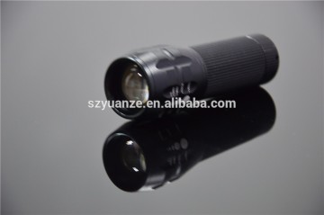 manufacturer led flashlight , zoom flashlight torch, zoom dimmer led flashlight