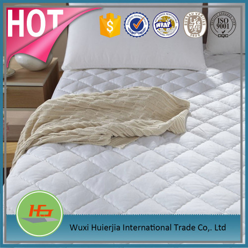 Diamond Quilted Single Size Adult Mattress Pad Protector With Elastic