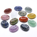 Moss Agate Thumb Worry Stone Anxiety Healing Crystal Therapy Relief