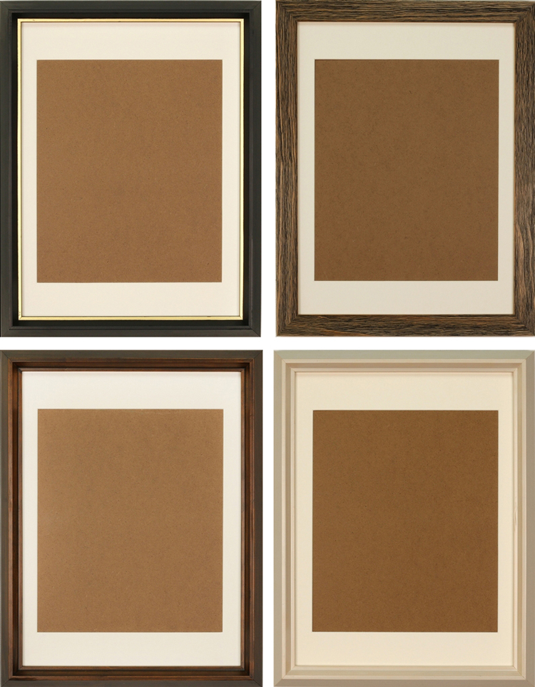 Top quality Large Size Silver/Beige Decorative Picture Frames