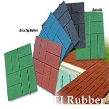 Rubber Bricks/ Recycled Rubber Flooring