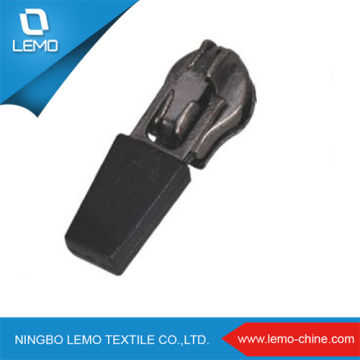 Lemo zipper slider with thumb zip pulls for vislon zippers