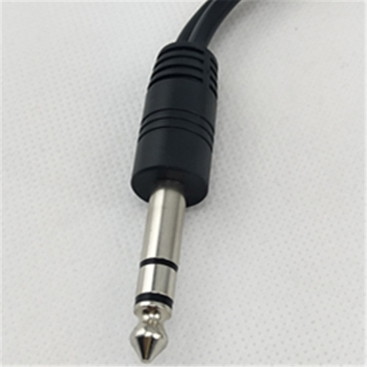 Stereo Plug To Dual 6.35mm Splitter Trs Cables, High Quality Stereo