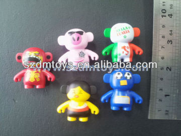 small injection plastic figurines toy