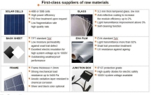 supply 100W mono solar panels for motor homes